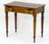 A late 19thC mahogany table with a rectangular top with - 7