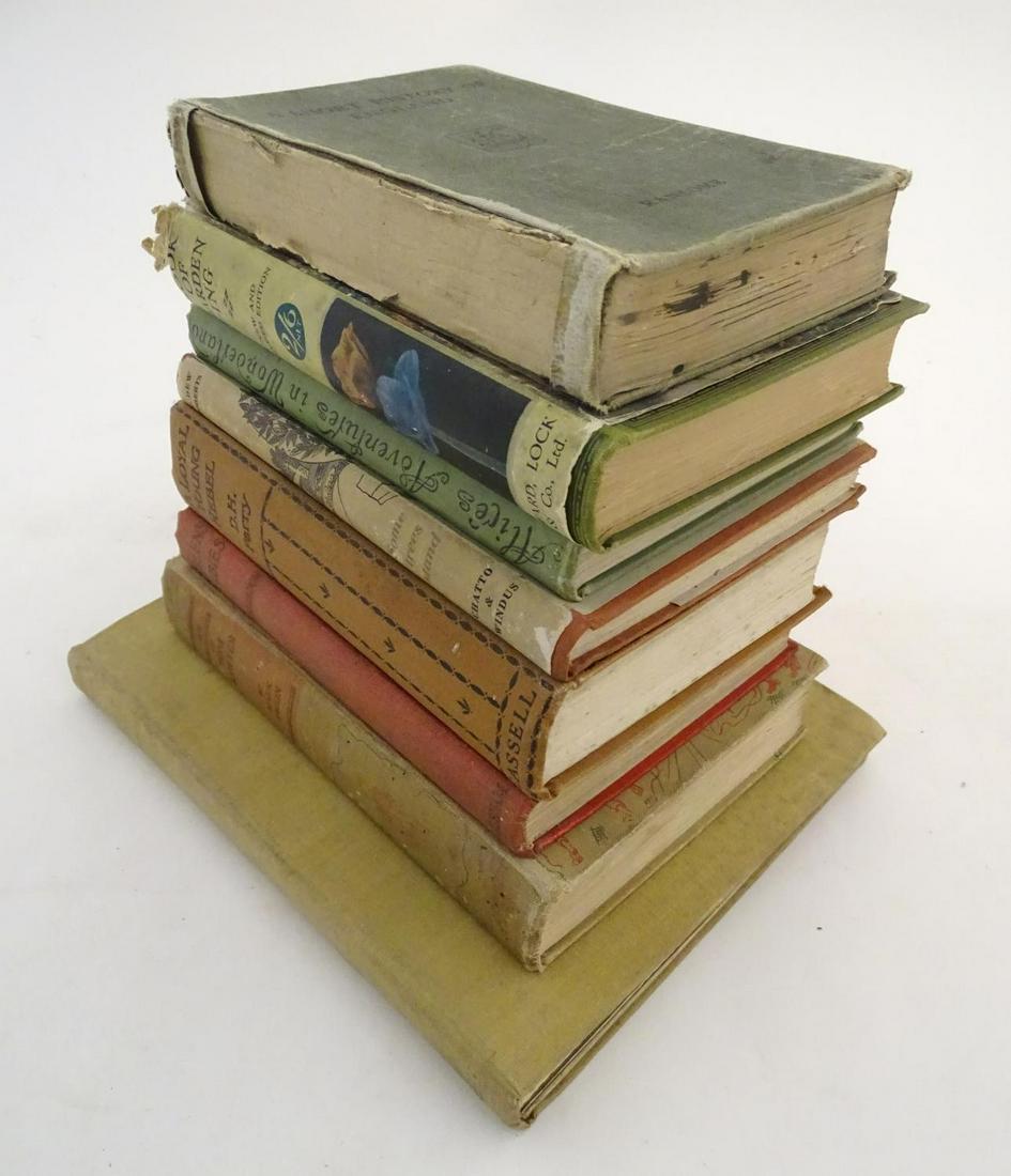 Books: A quantity of assorted books, titles to include: Books: A quantity of assorted books, titles to include A Short History of England, Alice?s Adventures in Wonderland, by Lewis Carroll (People?s Edition) 1898, The Adventures of Tom Sawyer, by Mark Twa