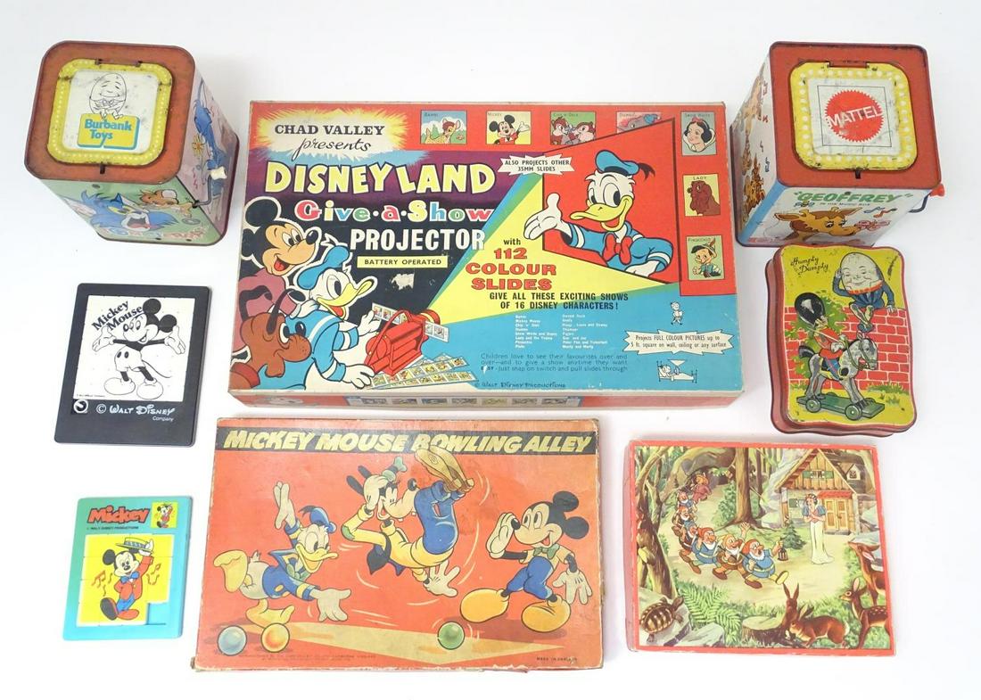 Toys: Assorted games to include Mickey Mouse Bowling (1 of 9)