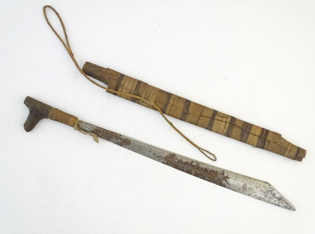 Ethnographic / Native / Tribal: A Borneo sword and (1 of 7)