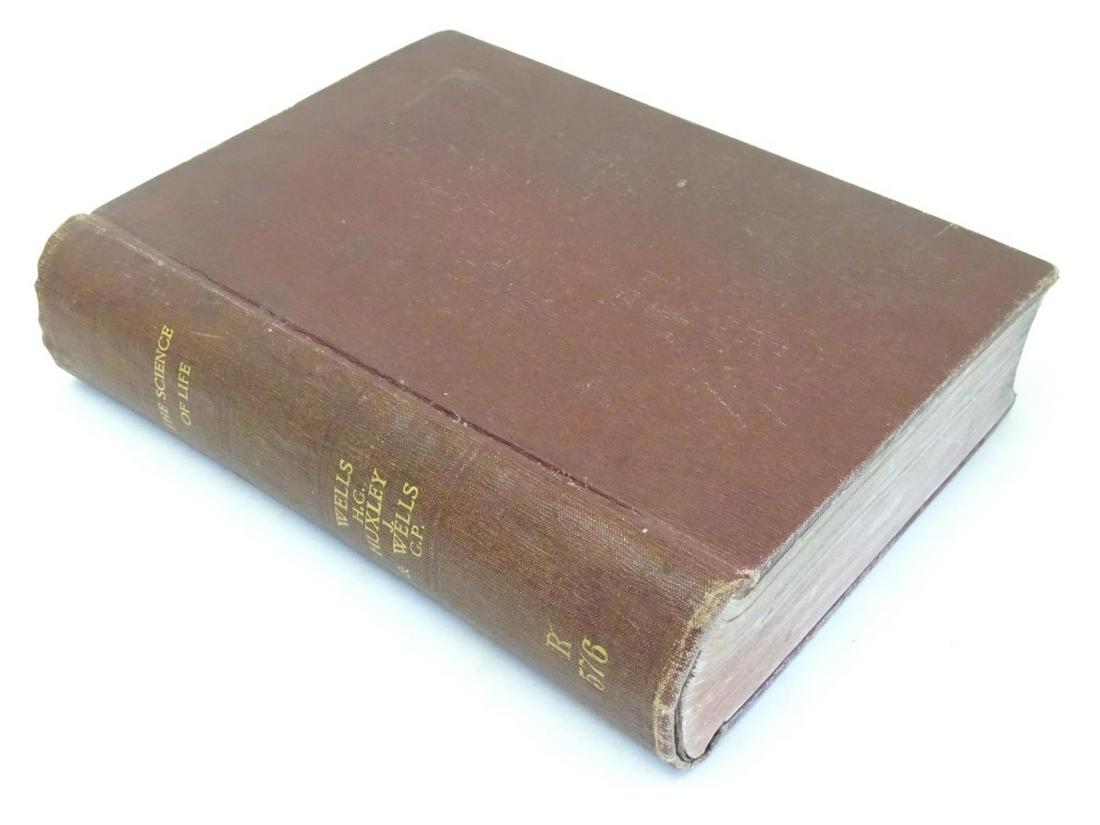Books: The Science of Life by H. G. Wells, Julian: Books: The Science of Life by H. G. Wells, Julian Huxley and G. P. Wells, published by Cassell & Company Limited, London, Toronto, Melbourne & Sydney, ex-library copy.
