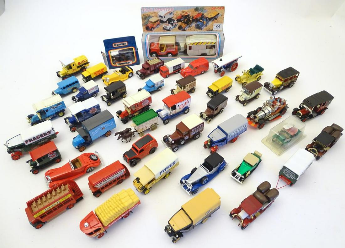 Toys: A large quantity of assorted die cast scale model (1 of 9)