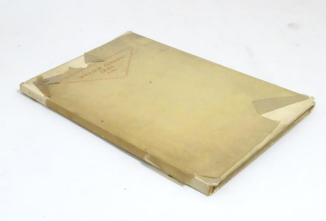 Book: The Noel Douglas Replica of Odes on several: Book: The Noel Douglas Replica of Odes on several Descriptive and Allegoric Subjects, by William Collins, published 1926