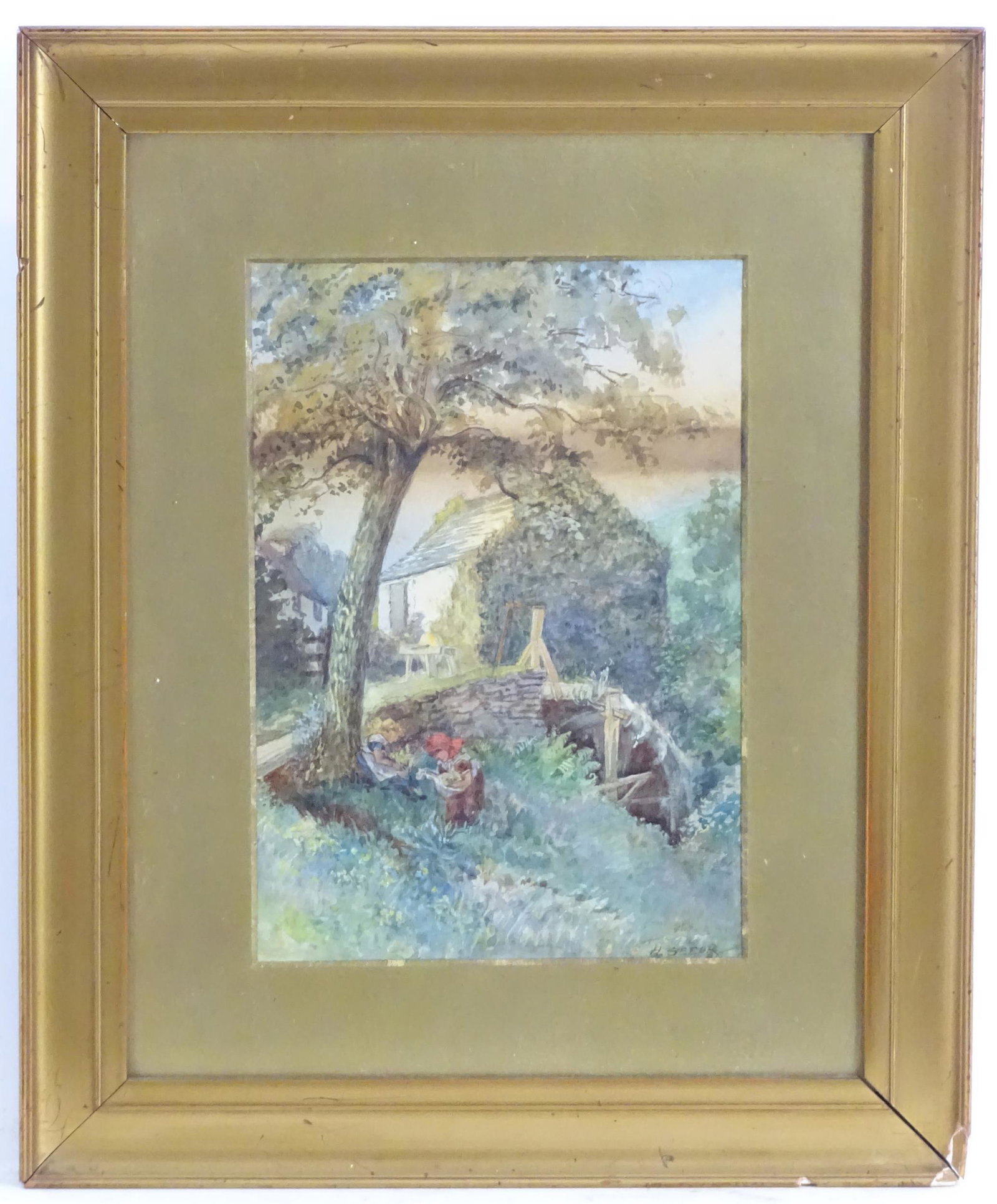 A. Seear, Late 19th / early 20th century, Watercolour, (1 of 4)