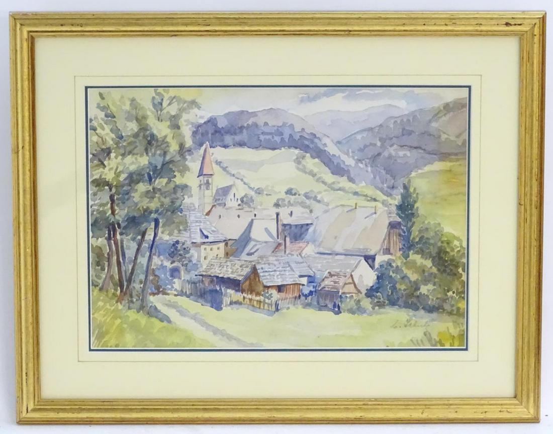Schulz, 20th century, Watercolour, In Gratitude, A (1 of 5)