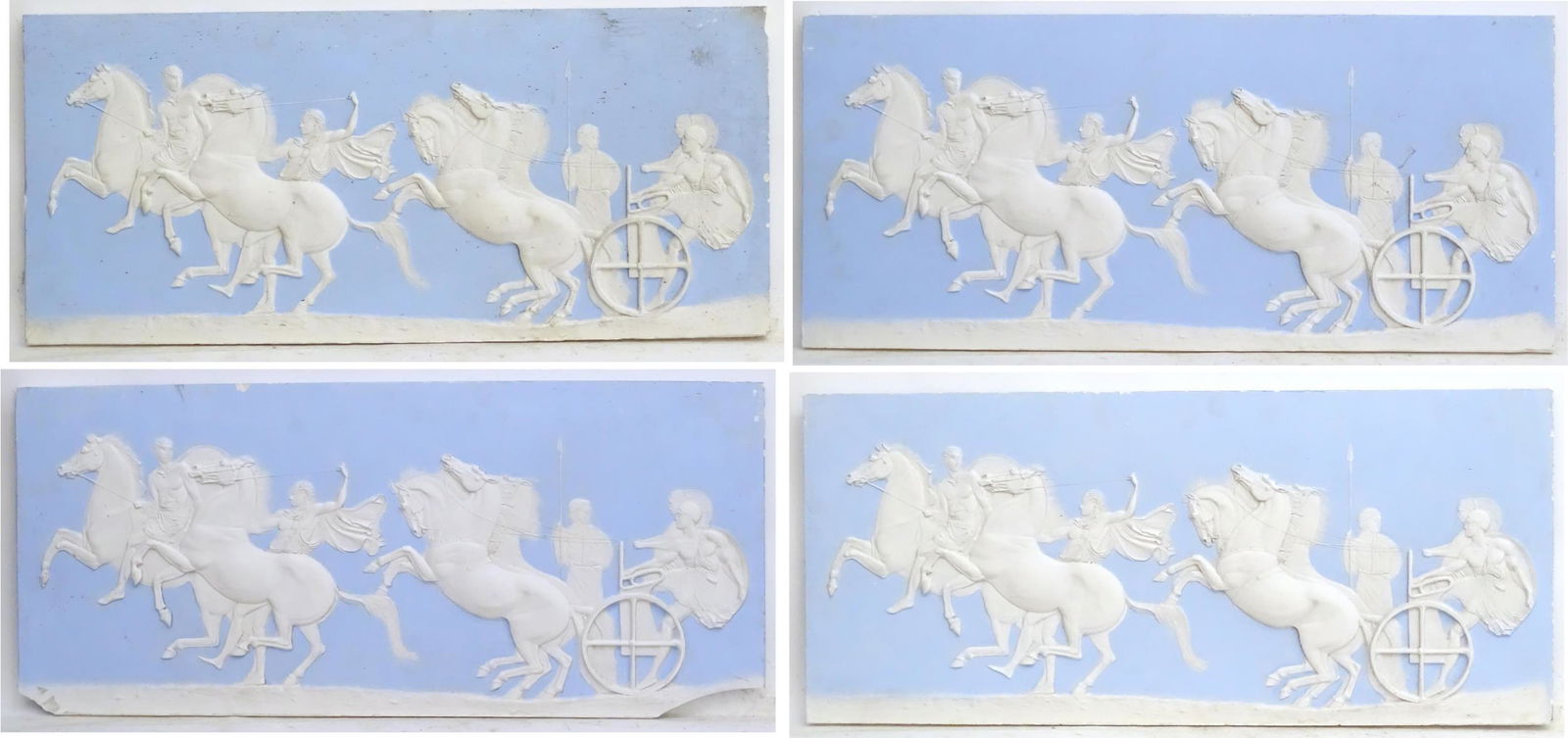 A set of four frieze panels / plaques in the Wedgwood (1 of 11)