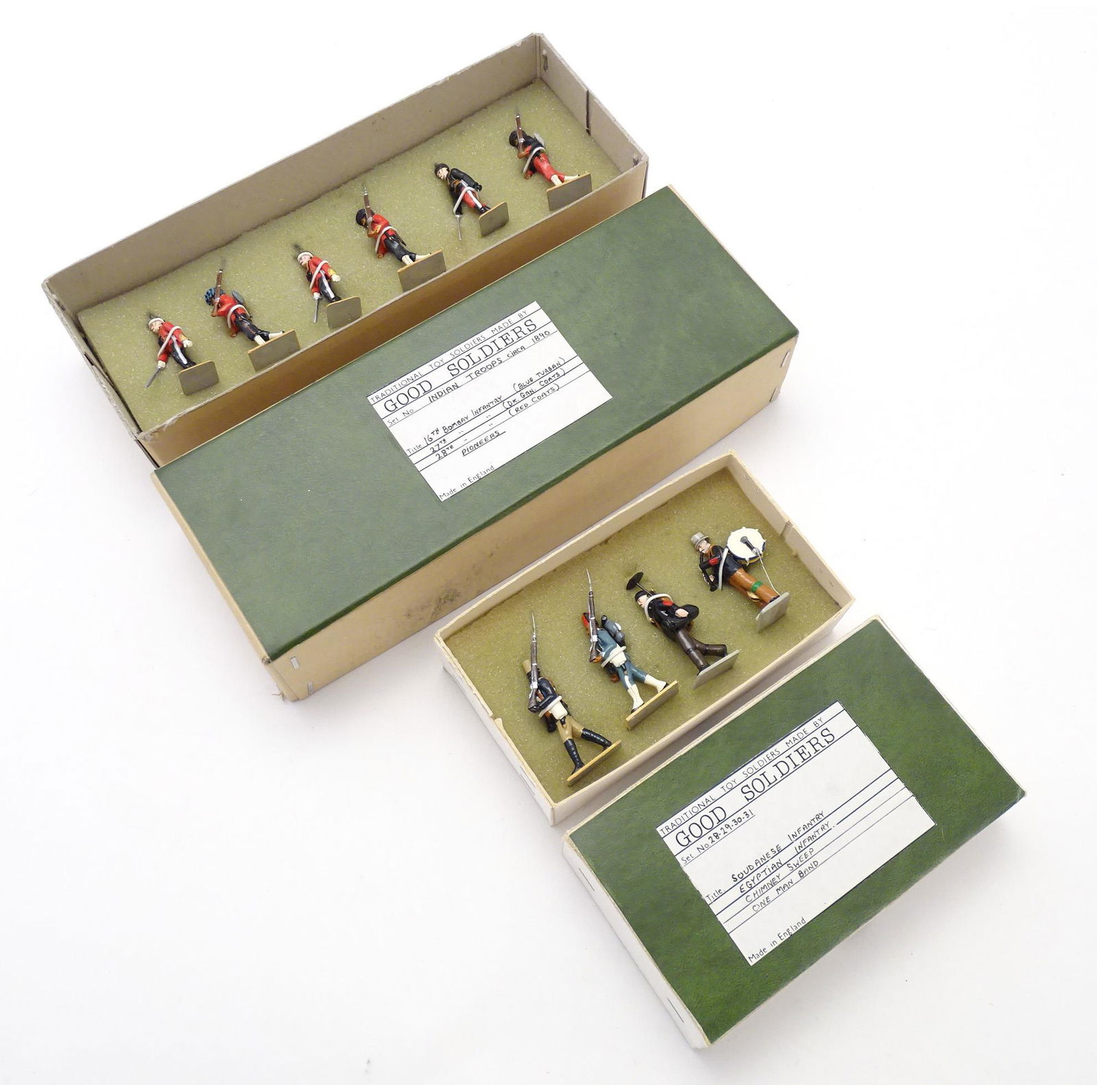 Toys: A quantity of 20thC lead toy soldiers / figures to include Indian Troops, 16th, 27th & 28th (1 of 13)