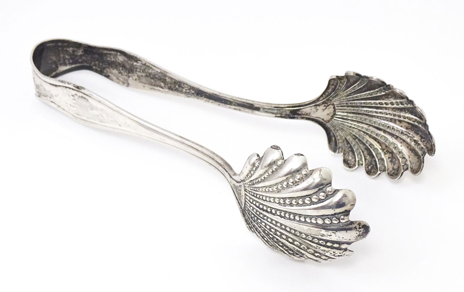 American sterling silver serving tongs maker Frank M Whiting & Co. Approx 6 1/2" long (1 of 7)