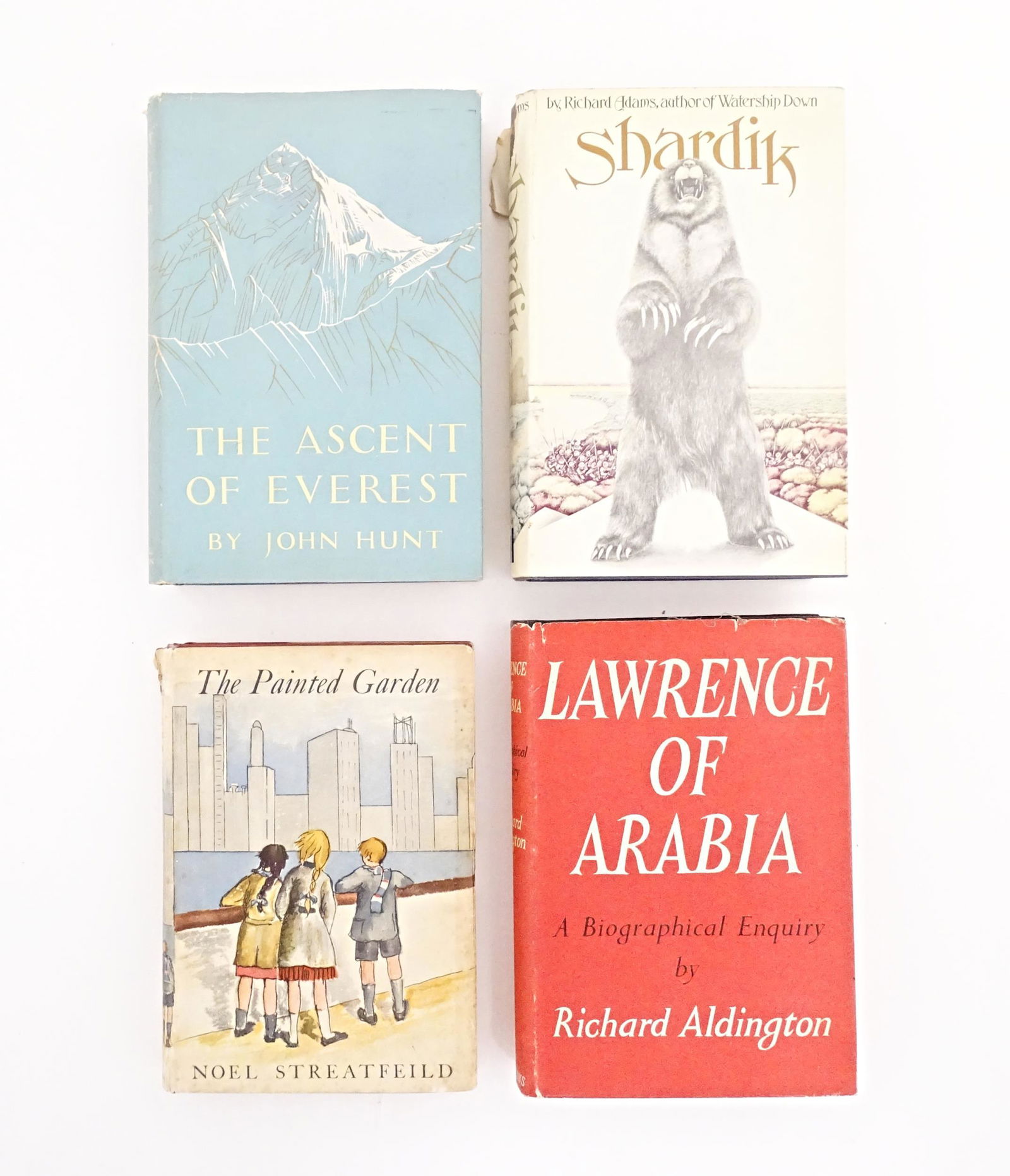Books: Four assorted books comprising Lawrence of Arabia - A Biographical Enquiry, by Richard (1 of 10)