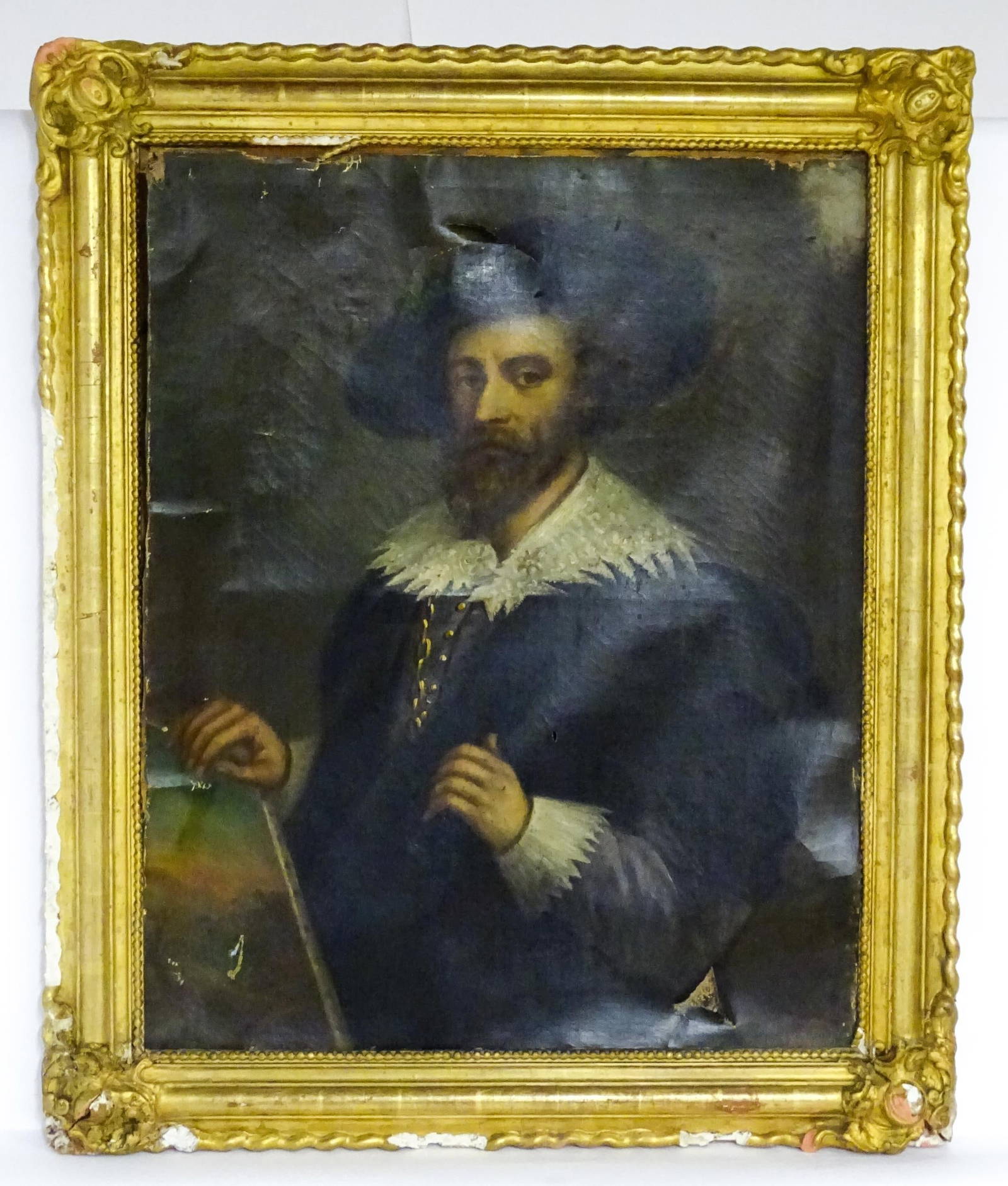 After Peter Paul Rubens, 19th Century, Oil On Canvas, A Portrait Of The