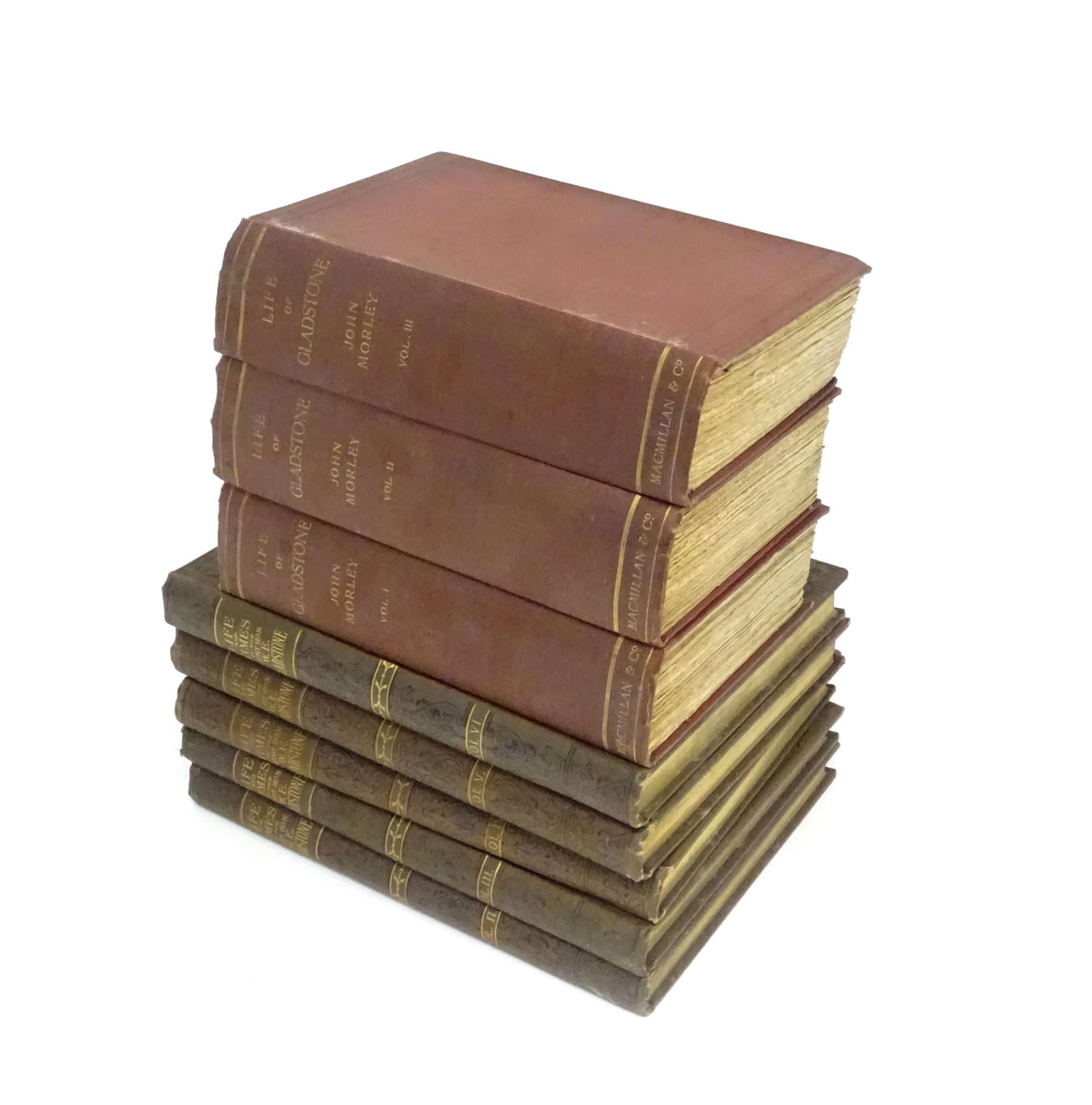 Books: The Life of William Ewart Gladstone by John Morley, Volumes 1-3. Published by Macmillan & Co.: Books: The Life of William Ewart Gladstone by John Morley, Volumes 1-3. Published by Macmillan & Co. London, 1903. Together with The Life of the Right Honourable William Ewart Gladstone by George Barn