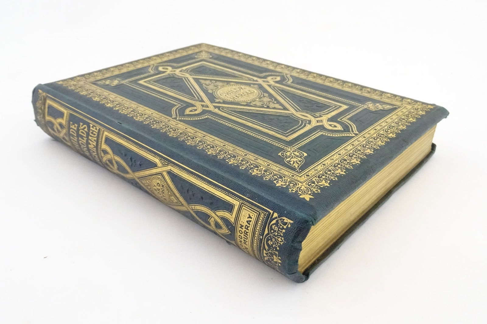 Book: Childe Harold's Pilgrimage - A Romance by Lord Byron with illustrations by Percival Skelton,: Book: Childe Harold's Pilgrimage - A Romance by Lord Byron with illustrations by Percival Skelton, engraved by J. W. Whymper and J. Cooper. Published by John Murray, London, 1859 Please Note - we do n