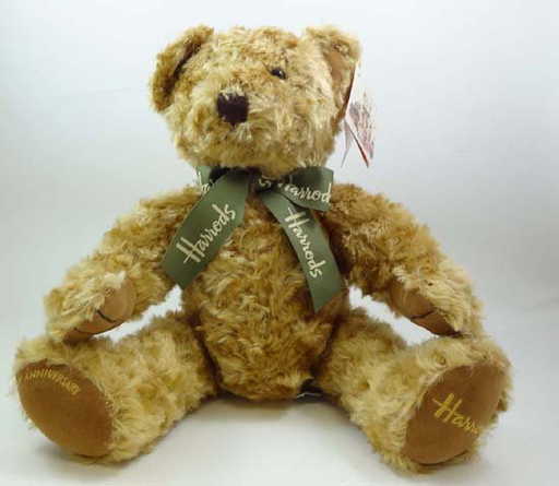 A 100th anniversary Harrods teddy bear issued to mark