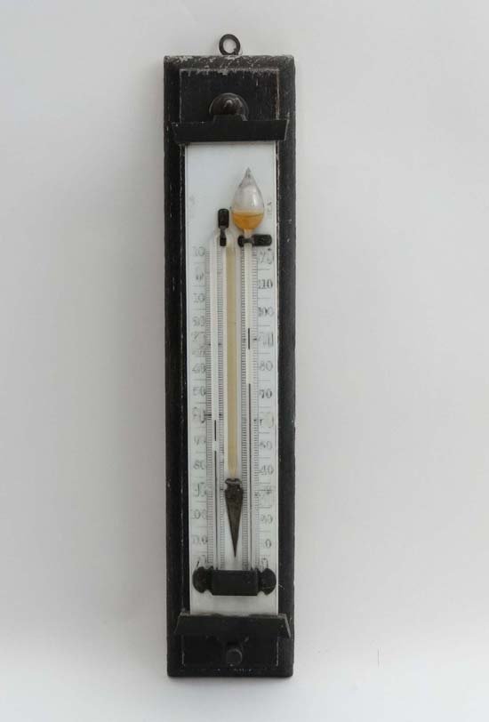 19thC Six's Thermometer A very unusual High Quality