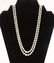 A 2- strand necklace of graduated pearls with Sterling - 2