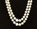 A 2- strand necklace of graduated pearls with Sterling - 3