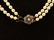 A 2- strand necklace of graduated pearls with Sterling - 4
