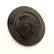 A Victorian Whitby jet brooch of oval form with fern