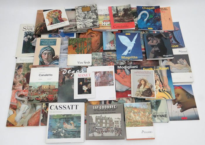 Art Books to include : Picasso , Renoir , Dali ,: Art Books to include : Picasso , Renoir , Dali , Cezanne ,Matisse , Edvard Munch, Van Gogh, Magritte, Degas , Modigliani , Bruegel , Chagall , Constable , John Singer Sargent , Alma-Tadema , Frans Hal