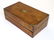 A Geo III brass cornered and bound writing slope / lap - 3