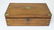 A Geo III brass cornered and bound writing slope / lap - 4