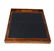 A Geo III brass cornered and bound writing slope / lap - 6