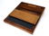 A Geo III brass cornered and bound writing slope / lap - 8