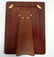 An Art Nouveau style easel / strut frame with embossed - 3