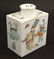 A Chinese famille rose tea caddy decorated in - 2