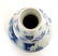 A Chinese blue and white double gourd vase decorated - 2