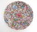A Large Chinese millefiori charger, decorated in - 3