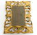 A Victorian gilded and carved wooden Florentine frame, - 2