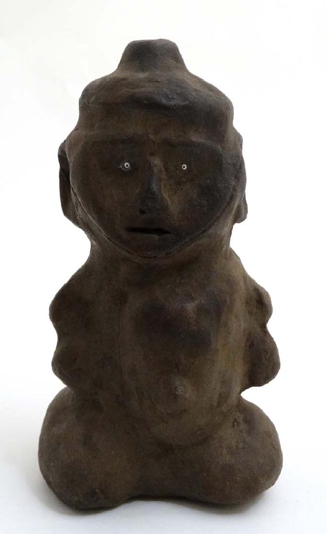 Ethnographica:  An African Native Tribal carved wooden (1 of 5)