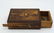 An Arts and crafts marquetry inlaid puzzle box with - 6