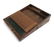 A 19thC military mahogany brass bound writing slope - 5