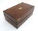 A 19thC military mahogany brass bound writing slope - 6