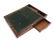 A 19thC military mahogany brass bound writing slope - 9