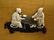 A Chinese table screen, the hardwood and lacquered - 10