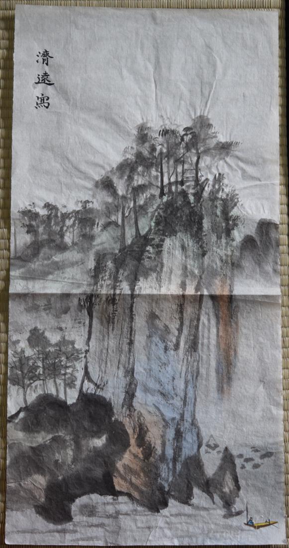 Chinese Classic Painting Landscape - Wang Ji Yuan (1 of 5)