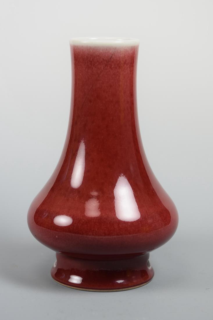 Chinese Oxblood Porcelain Vase