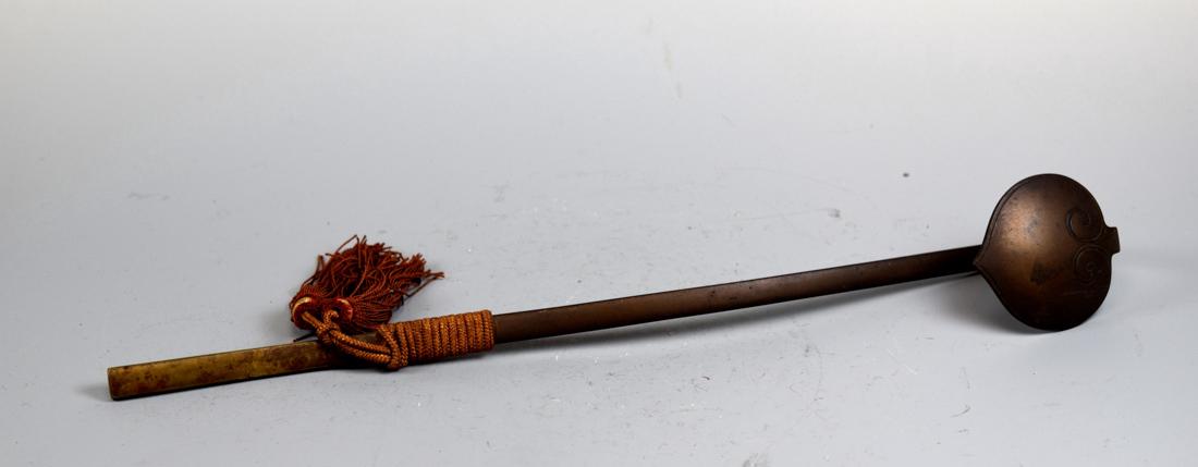 Chinese Bronze Ruyi Scepter (1 of 7)