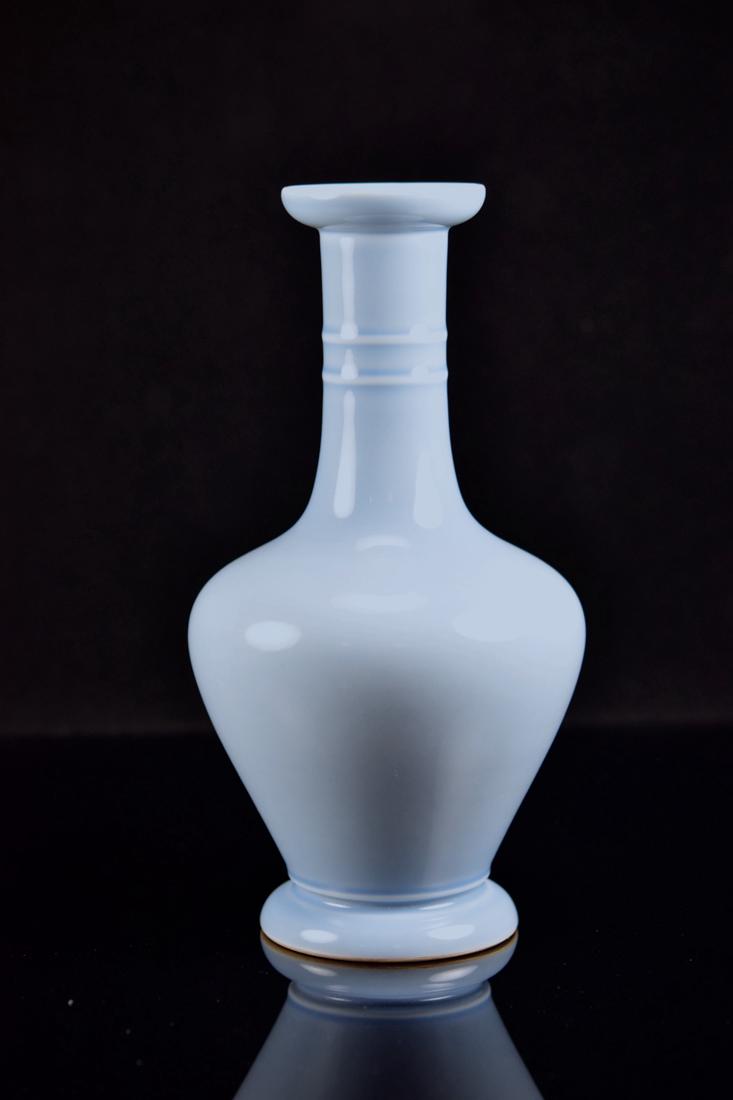 Chinese Clare de Lune Porcelain Long Neck Vase (1 of 8)