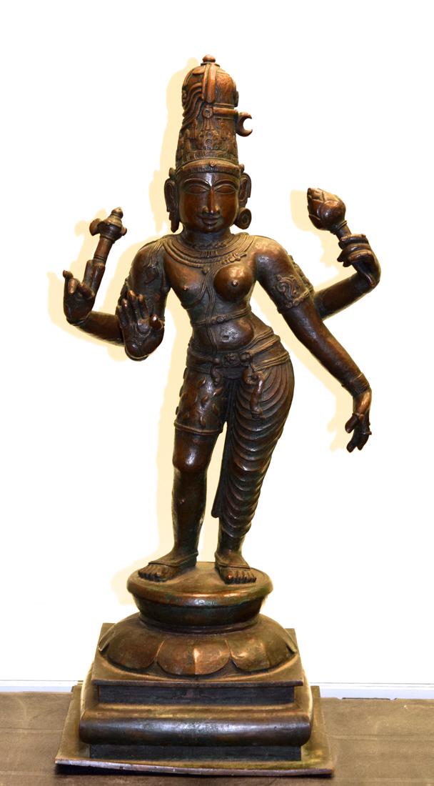 Antique Indian Bronze Statue of Shiva (1 of 10)