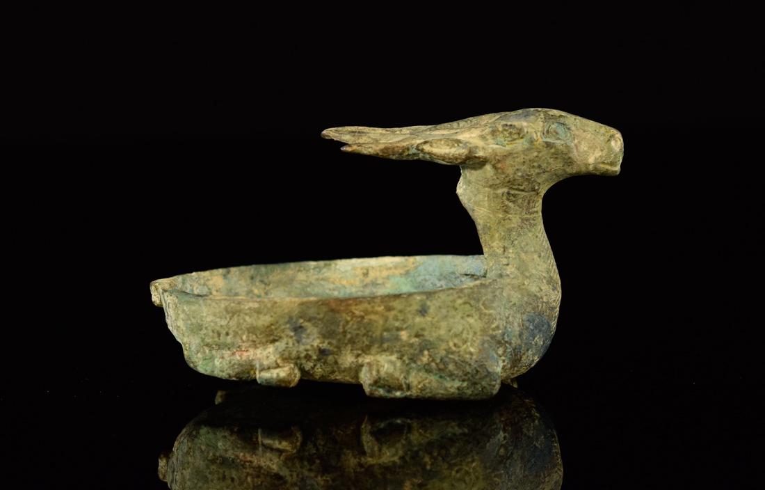 Chinese Bronze Deer Cup (1 of 6)