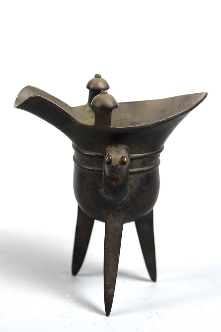 Chinese Ritual Ceremonial Bronze Vessel (1 of 4)