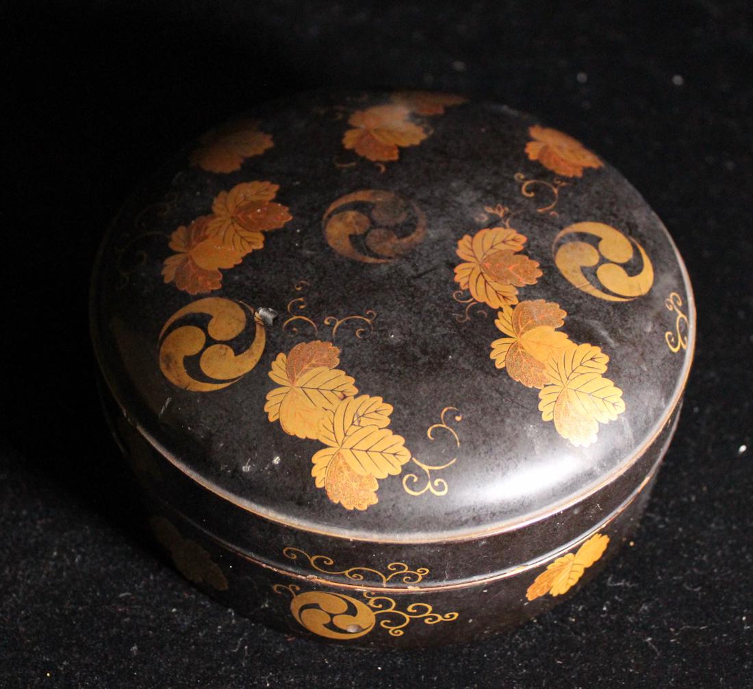 Edo Period Japanese Lacquer Box (1 of 6)