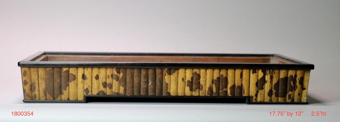 Japanese Rosewood and Bamboo Planter (1 of 6)