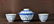 Group of Three Chinese Blue White Porcelain Cups