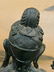 Tibet Bronze Seated Tara on Wood Base - 4