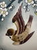Large Chinese Porcelain Vase - Bird on Plum Tree - 5